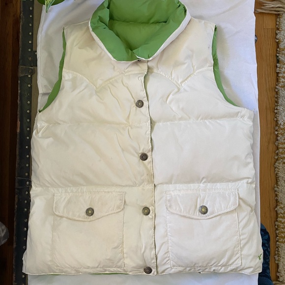 Reversible American Eagle Puffer Vest - Picture 3 of 7